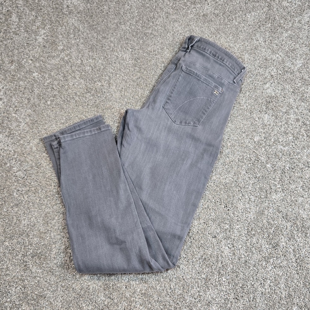 Joes Jeans Woman's size 31 Light Gray Cigarette Fit Stretch